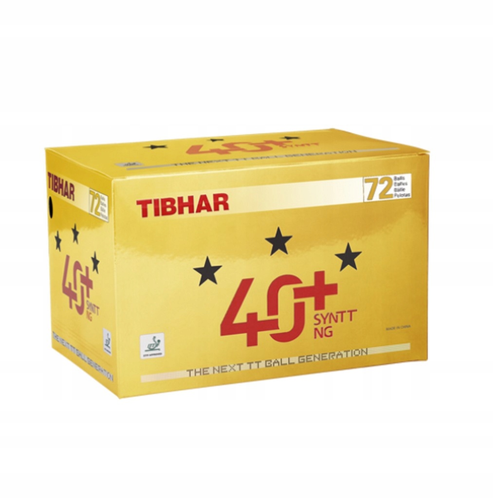 Tibhar 40+ SYNTT NG *** piłeczki op.72szt