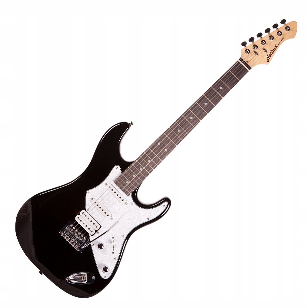 Aria 714-STD (BK) gitara elektryczna CZARNA