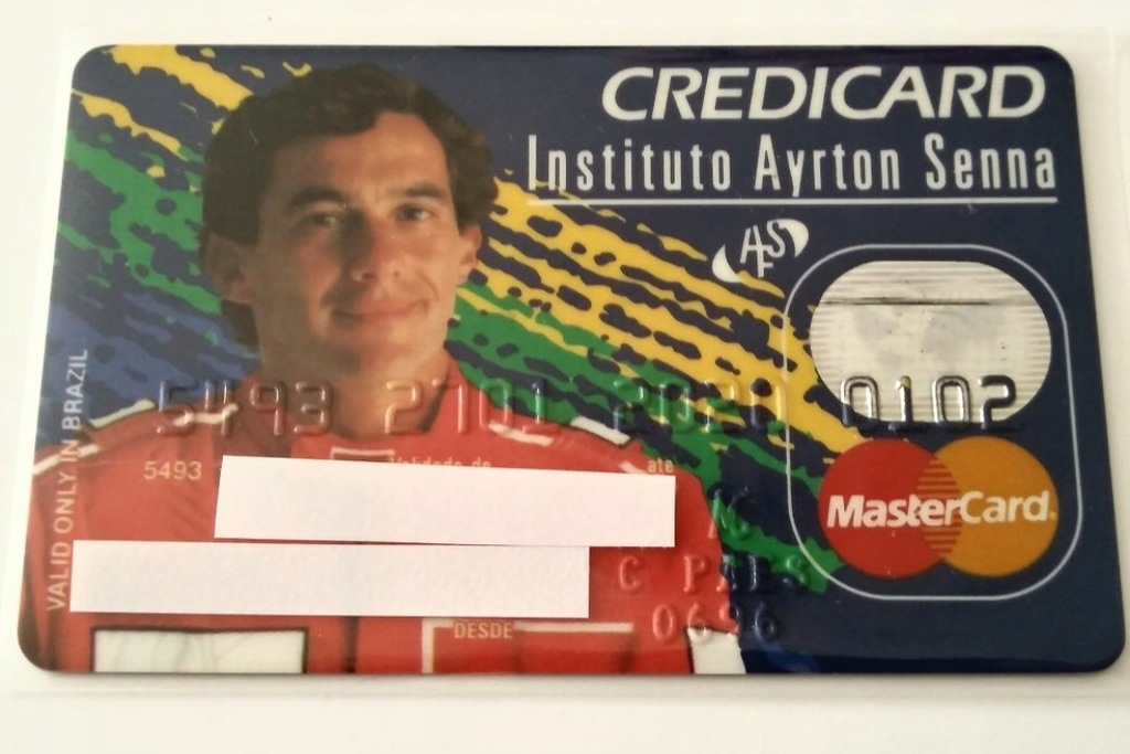 Karta Kolekcjonerska AYRTON SENNA F1