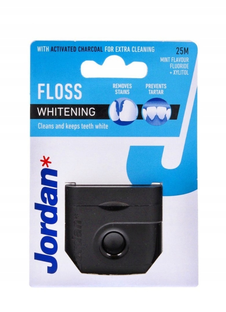 JORDAN NICI DENTYSTYCZNE FLOSS WHITENING 1OP.-25M