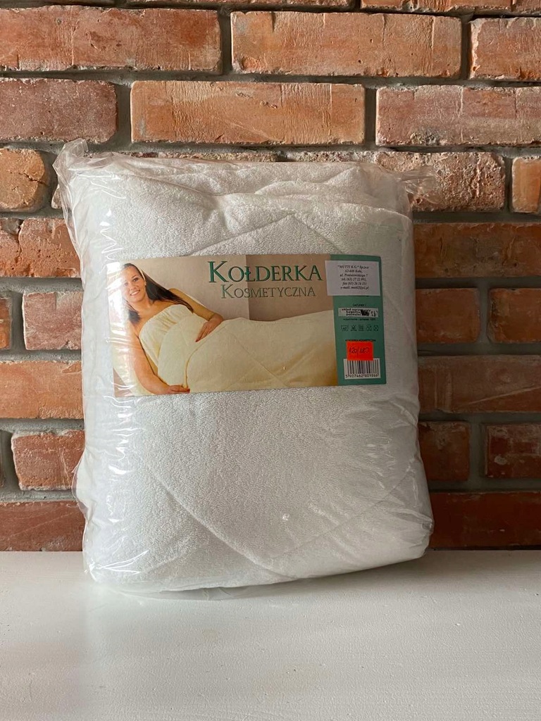 Kołderka kosmetyczna 120x180 mleczna