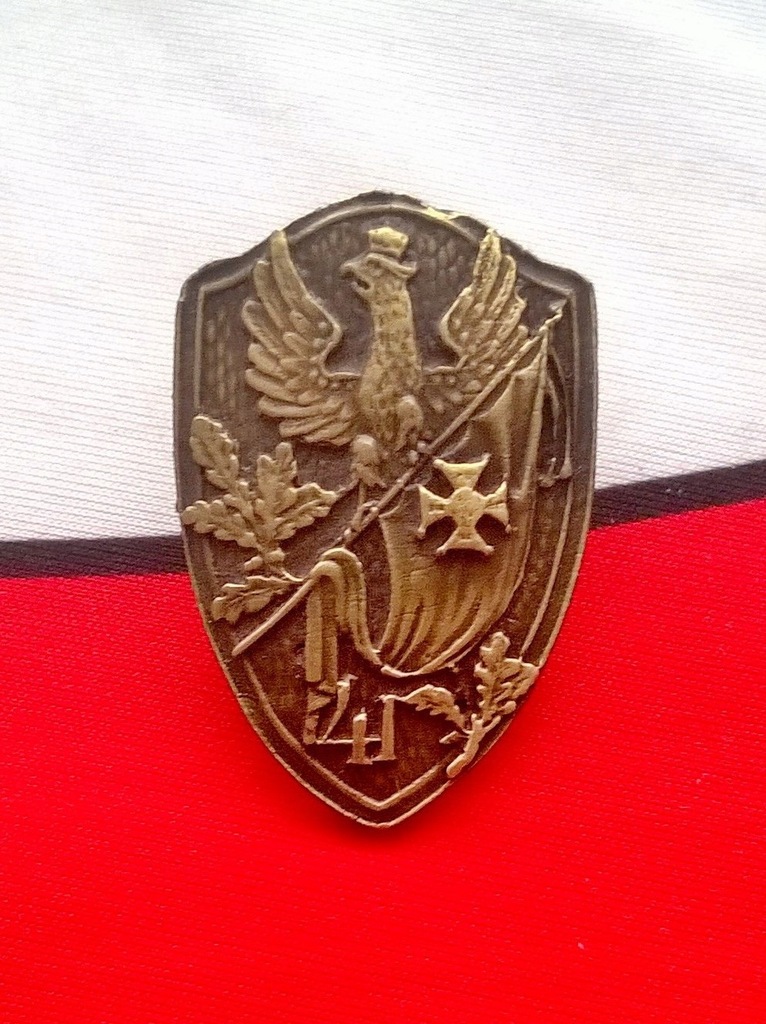41 Suwalski Pułk Piechoty -odznaka pułkowa wojsko