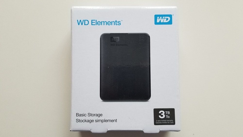 Dysk zewnętrzny WD Elements 3TB.