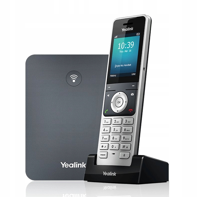 Yealink W76P | Telefon VoIP DECT | 1x RJ45 100Mb/s, wyświetlacz, PoE