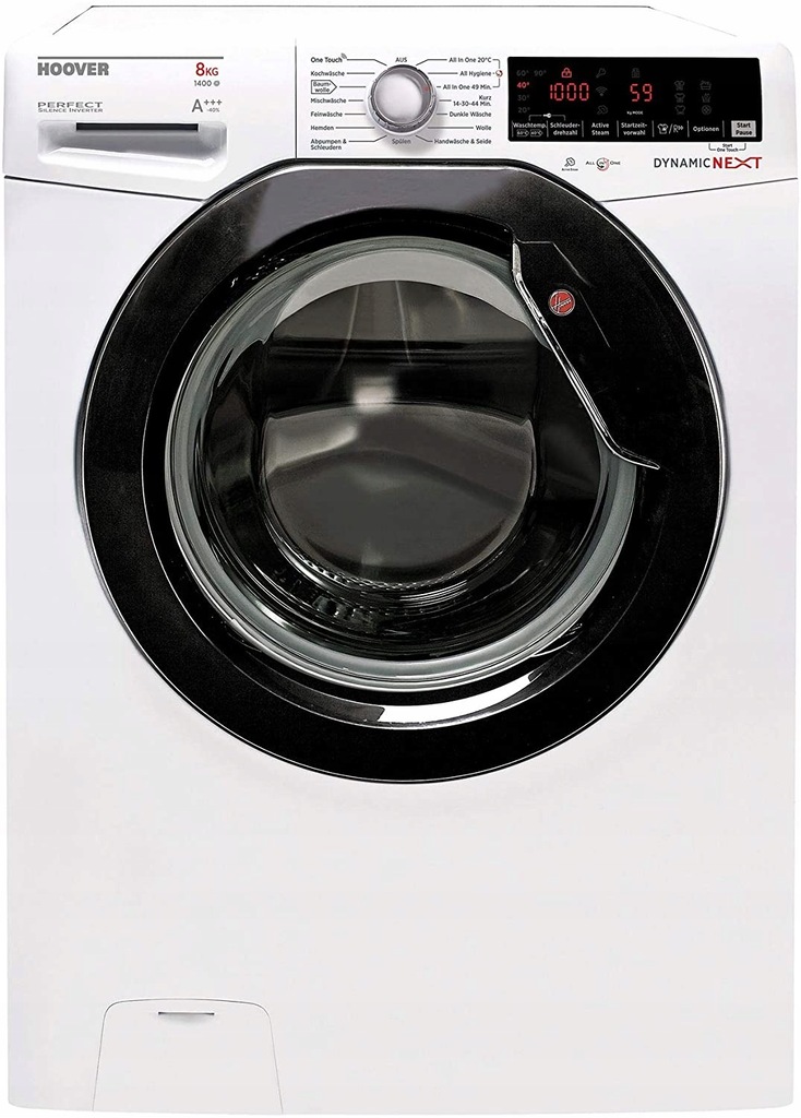 Pralka Hoover DXOA Q48AHB7-84 A+++/8kg/1400ob/54cm