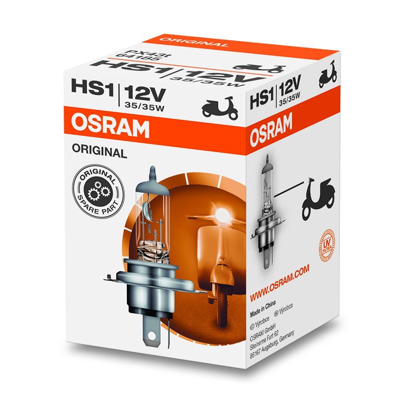 ŻARÓWKA 35/35W 12V PX43T HALOGEN HS1 OSRAM