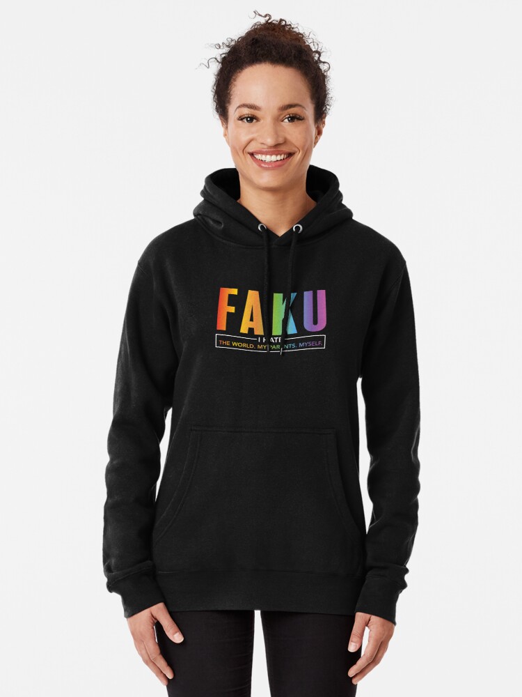 FAKU Rainbow Letterkenny Pullover Hoodie