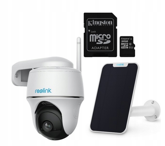 Kamera Reolink Argus PT 4Mpix +SOLAR+KARTA SD