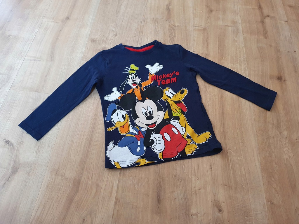 koszulka dl.rękaw rozmi 122 MYSZKA MICKEY, DONALD