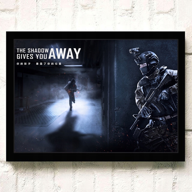 Gry CS GO jakość ozdoby do dekoracji wnętrz na płó