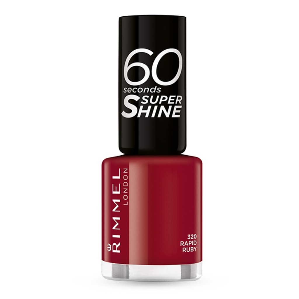 Rimmel 60 Seconds Super Shine Nail Polish lakiey