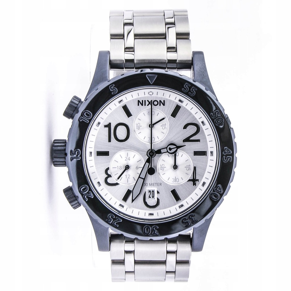 Zegarek NIXON A404-1849-00 20 ATM chronograf data