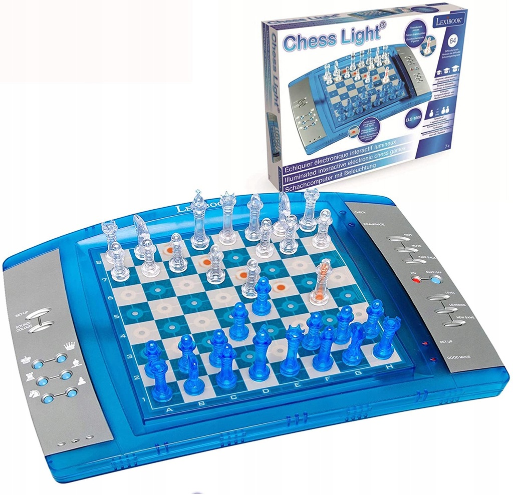 Купить Шахматный компьютер Lexibook с подсветкой 1800 ELO: отзывы, фото, характеристики в интерне-магазине Aredi.ru