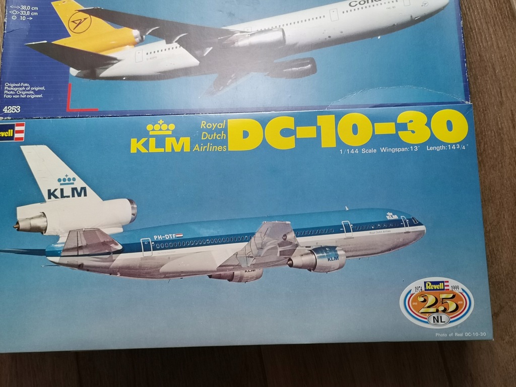 Revell　KLM　DC-10-30　当時物 REVELL DC-10-30 CONDOR/KLM/SAS 1/144 - 8376513109
