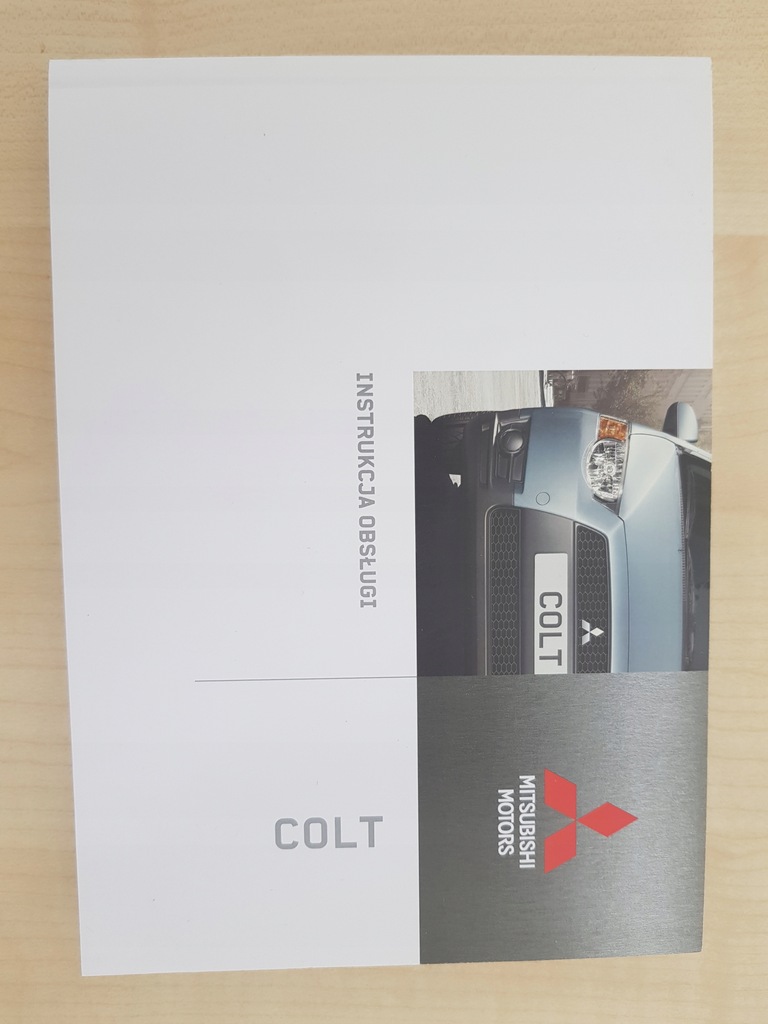 Instrukcja obsługi Mitsubishi COLT POLSKA nowa