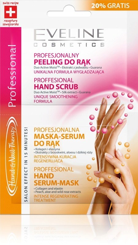 Eveline Hand & Nail Therapy Maska i Peeling do