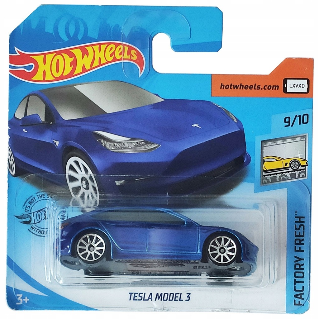 Hot Wheels Tesla Model 3 GHF32-D521