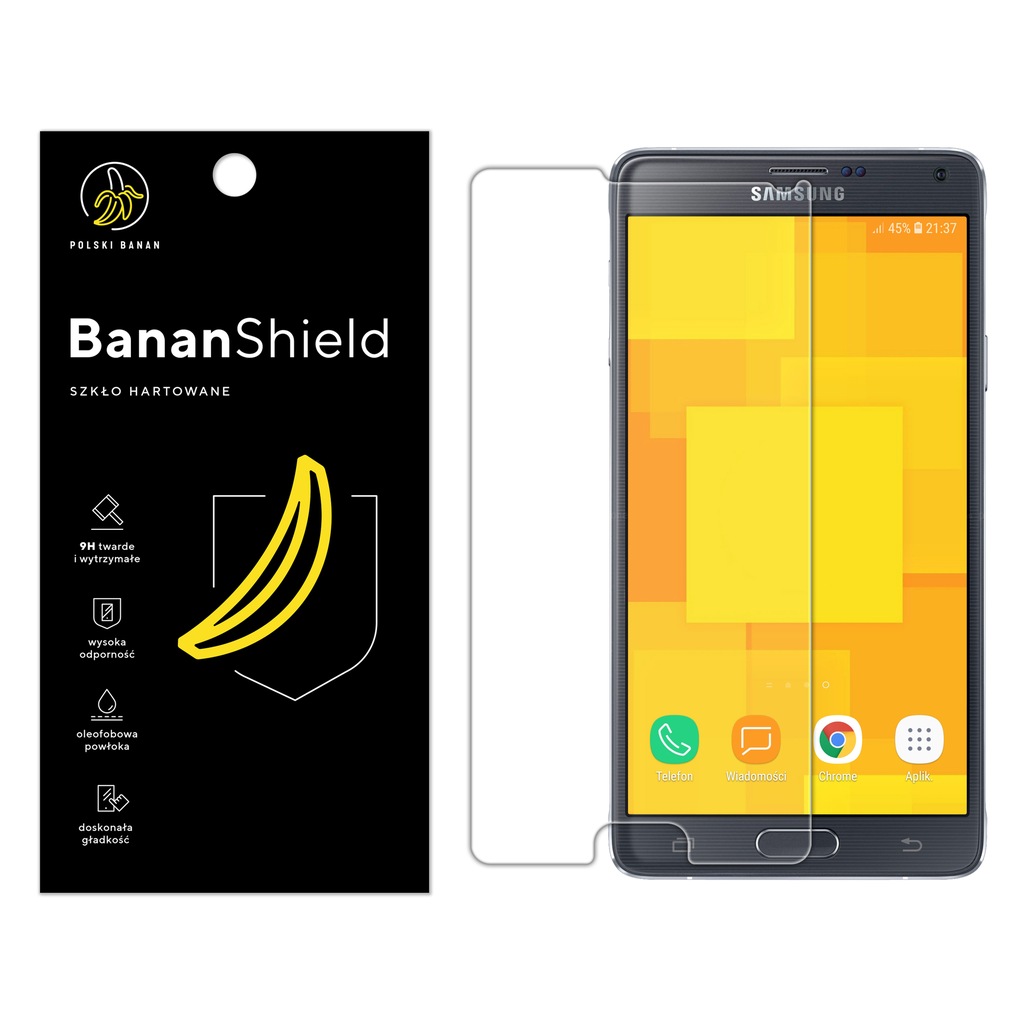 Купить Закаленное стекло POLISH BANANA 9H для Samsung Note 4: отзывы, фото  и характеристики на Aredi.ru (6280783029)