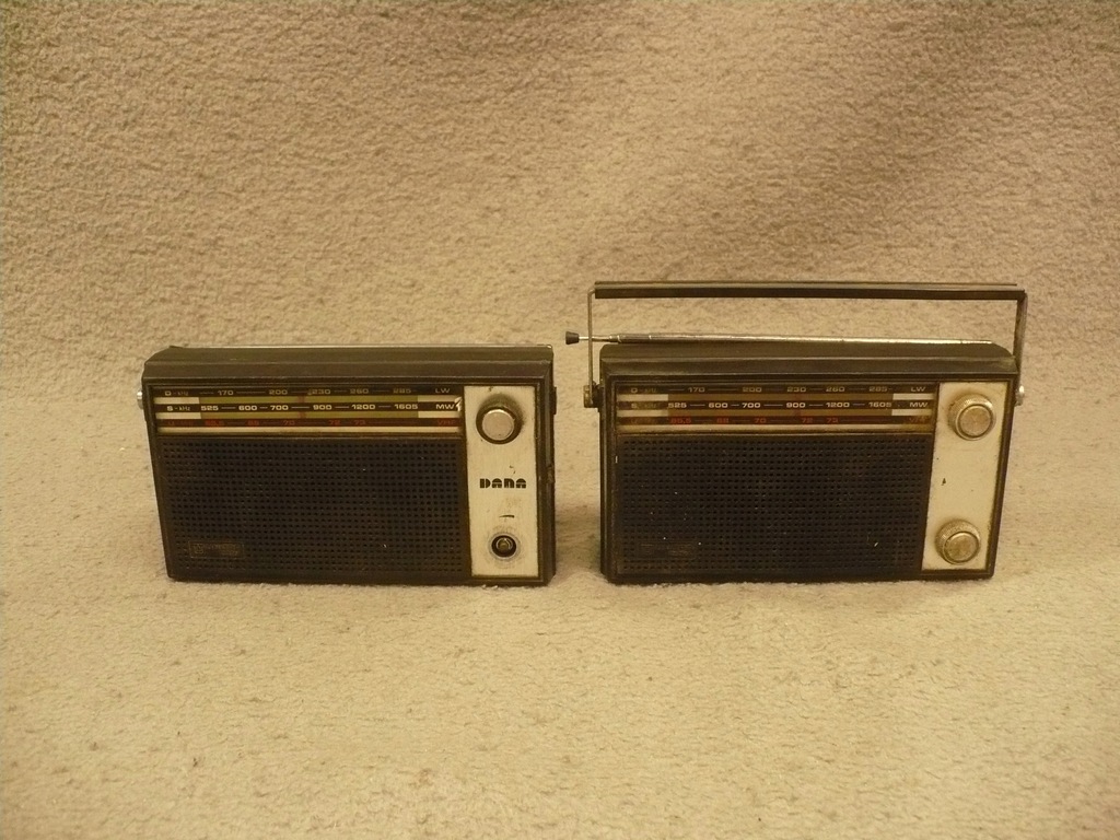 DWA RADIOODBIORNIKI DANA UNITRA ELTRA