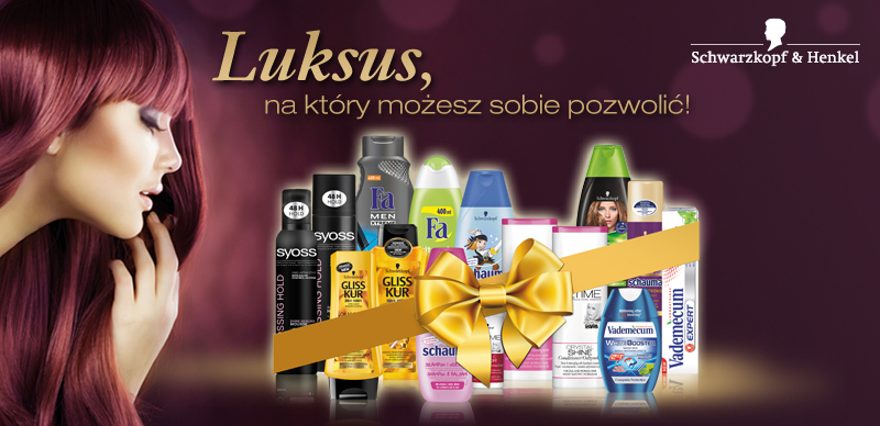 ZESTAW NOWYCH KOSMETYKÓW SCHWARZKOPF&HENKEL