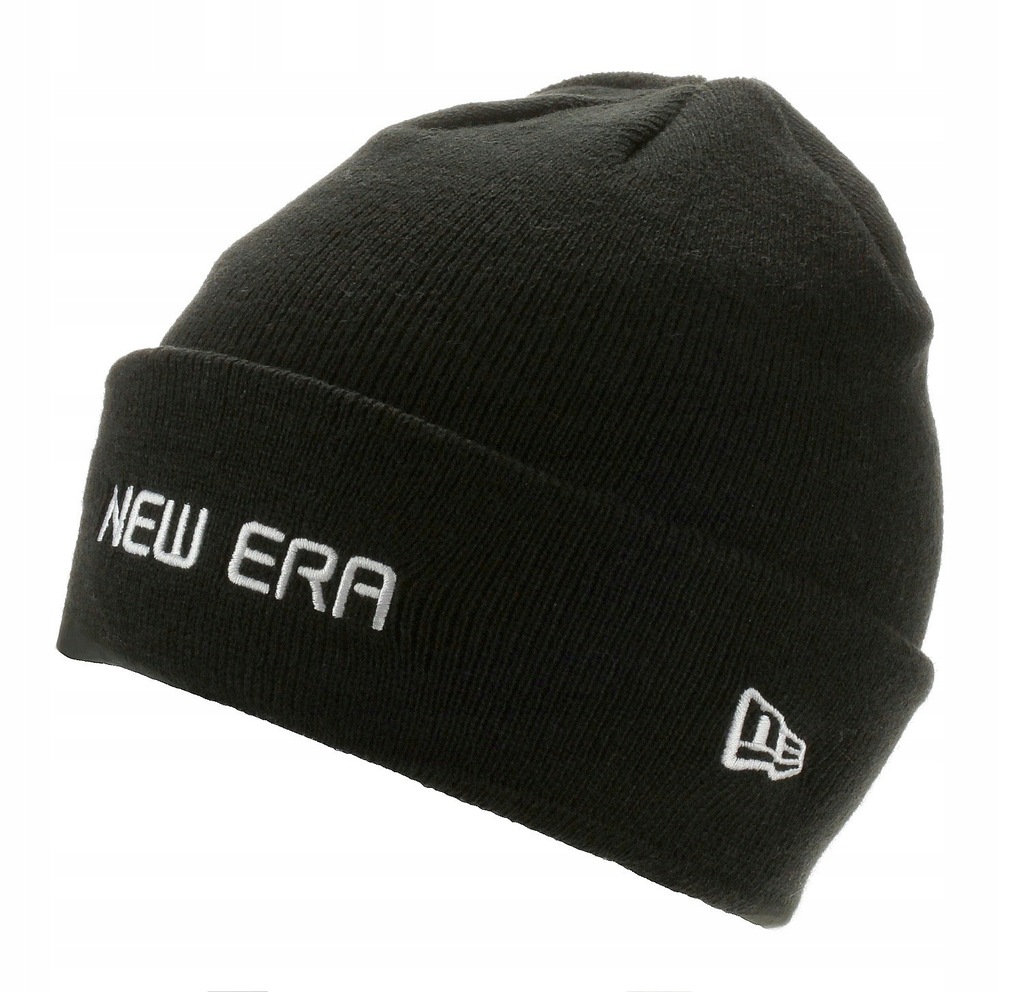 czapka New Era Essential Cuff - Black/White - 8638774792 - oficjalne ...