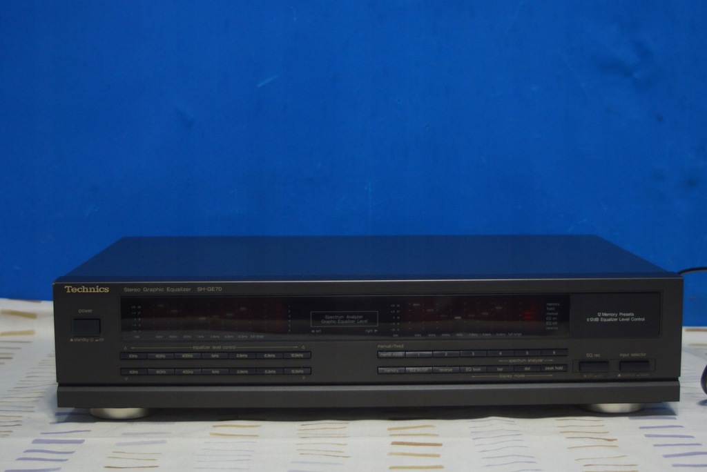 TECHNICS STEREO KOREKTOR GRAFICZNY SH-GE 70 ANALIZATOR