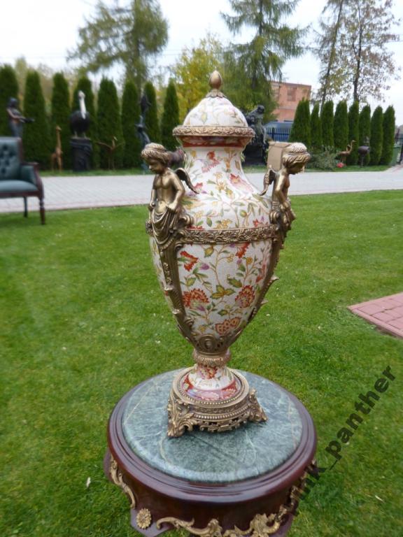 Купить АМФОРА - С АНГЕЛАМИ, фарфор с бронзой: отзывы, фото и ...