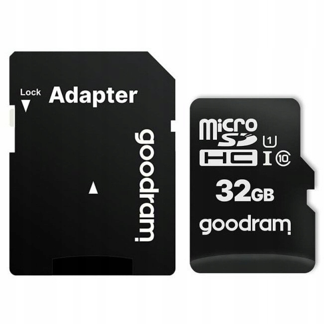 Karta pamięci GOODRAM microSD HC 32GB CLASS 10 Nem
