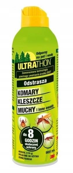 REPELENT NA KOMARY KLESZCZE ULTRATHON DEET - 177ml