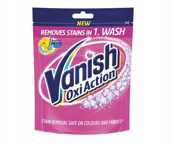 Vanish Oxi odplamiacz do tkanin kolor białe 300g