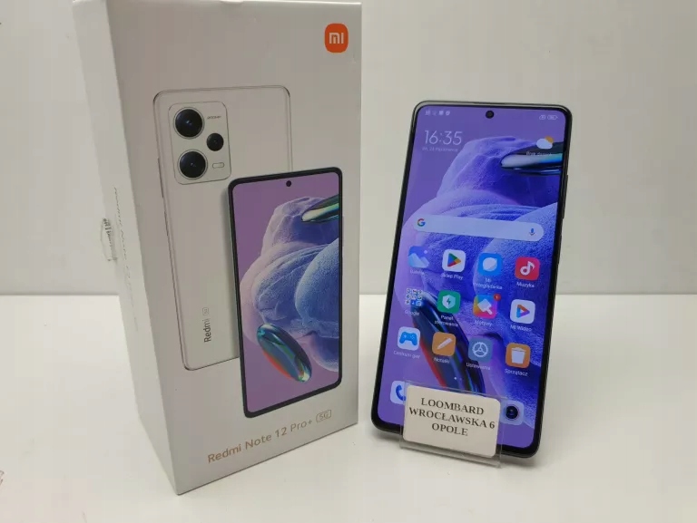 TELEFON REDMI NOTE 12 PRO + 5G KOMPLET