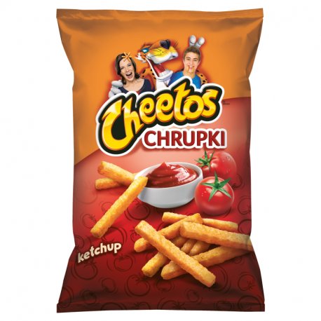 Cheetos Chrupki kukurydziane ketchup 165g