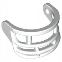 LEGO OCHRANIACZ DO KASKU HOKEISTA BIAŁY 93561