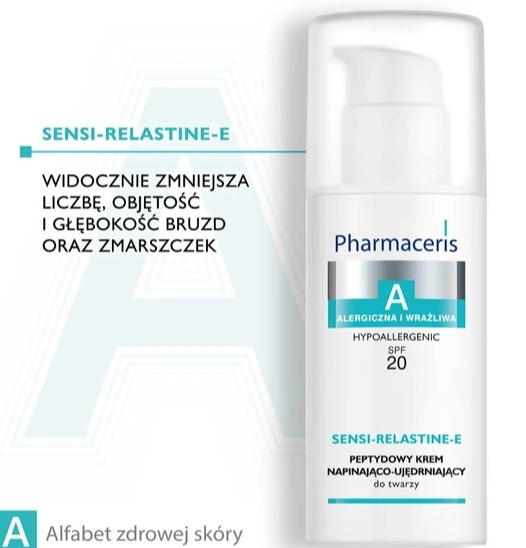 Krem Pharmaceris A Sensi-Relastine-E peptydowy napinająco-ujędrniający 50ml