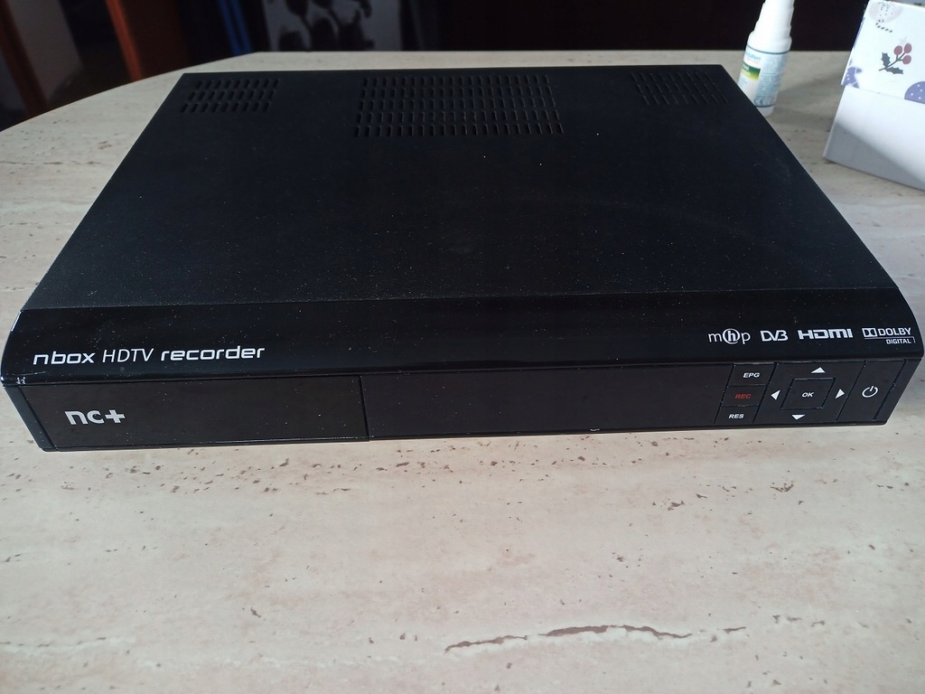 Dekoder nbox HDTV recorder ITI-5720SX + KARTA (Uszkodzony)