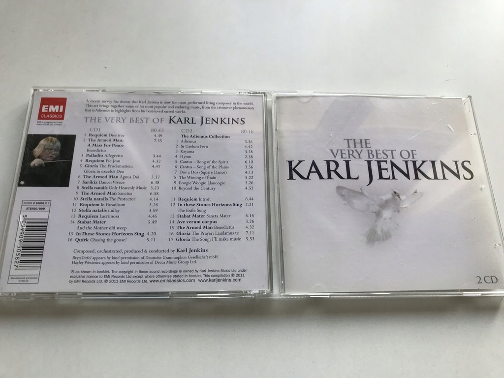 2CD Karl Jenkins The Very Best Of STAN 5/6