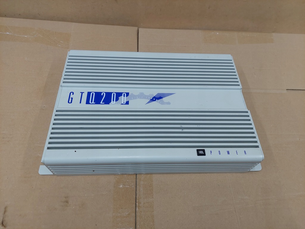 Wzmacniacz samochodowy 4kanałowy JBL GTQ200 200 W 11658405551
