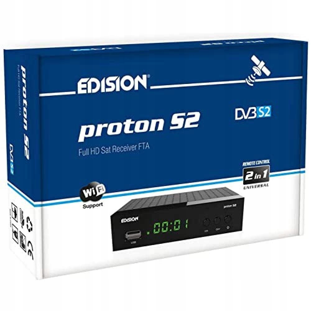 Tuner S2 Full HD SAT Edision Proton S2