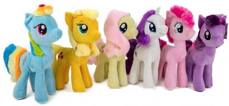 famosa softies my little pony