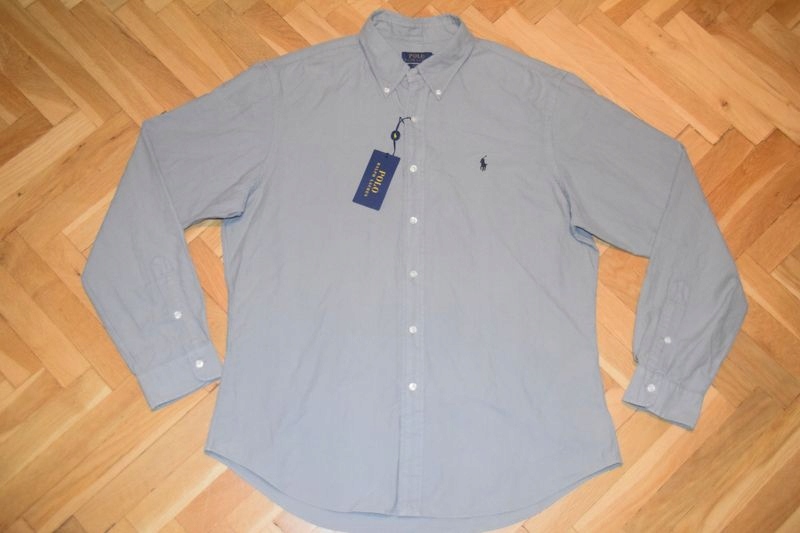 RALPH LAUREN SLIM FIT męska koszula ~ XL ~