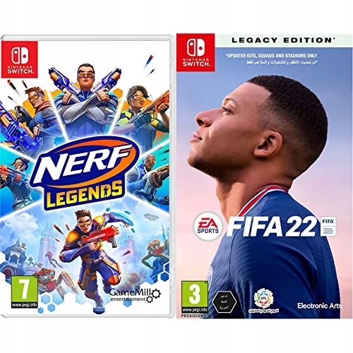 NERF Legends (Nintendo Switch) & FIFA 22 Legac