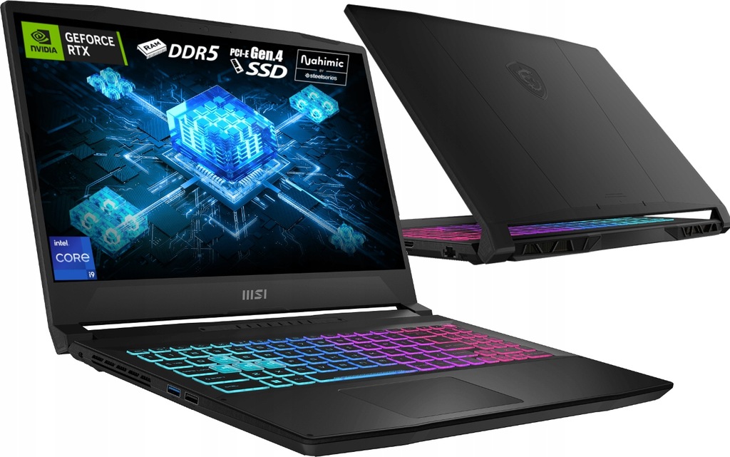 LAPTOP MSI KATANA 15 B13V i9-13900H RTX4070 1TB 16GB DDR5