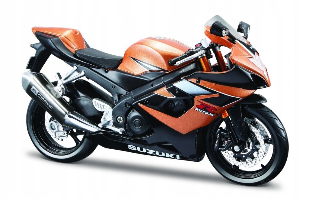 SUZUKI GSX R1000 motocykl model 1:12 Maisto