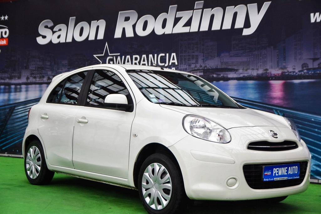 Nissan Micra K13 Biała Perła Benzyna Klima 8147740853