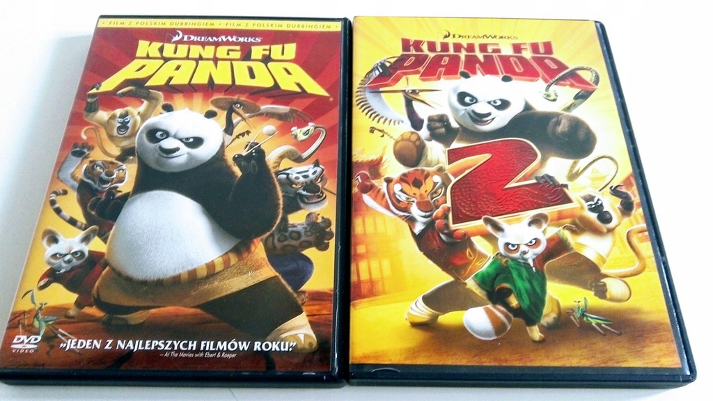Kung Fu Panda 1 + 2 (2DVD) Dubbing PL