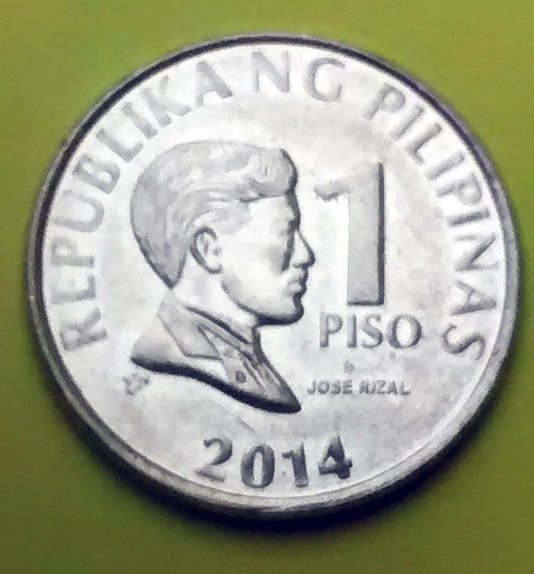 Filipiny - 1 piso moneta z Filipin dla WOŚP