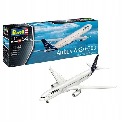 Samolot Airbus A330-300 Lufthansa /Revell