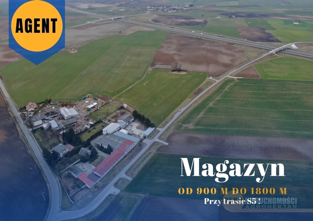 Magazyny i hale, Gniezno, 1800 m²