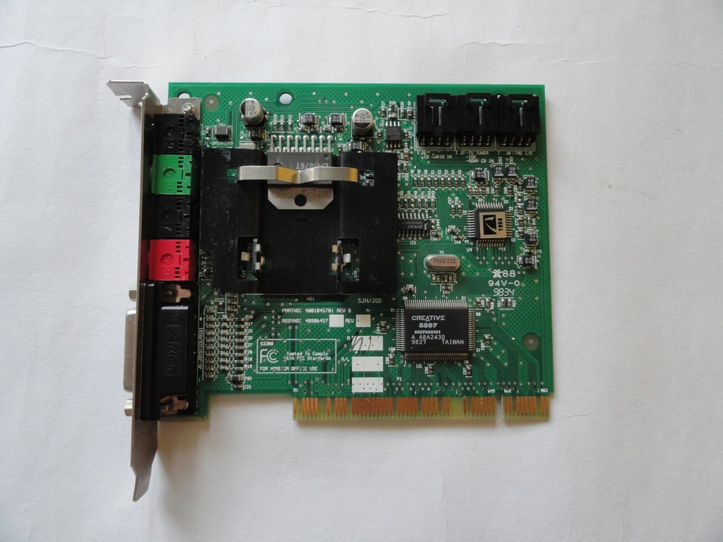 Karta dźwiękowa CREATIVE Sound Blaster C254627 PCI