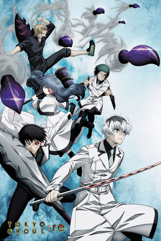 Tokyo Ghoul: RE - plakat z anime 61x91,5 cm